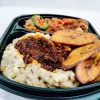 Ewa Aganyin, plantain and Fried Fish